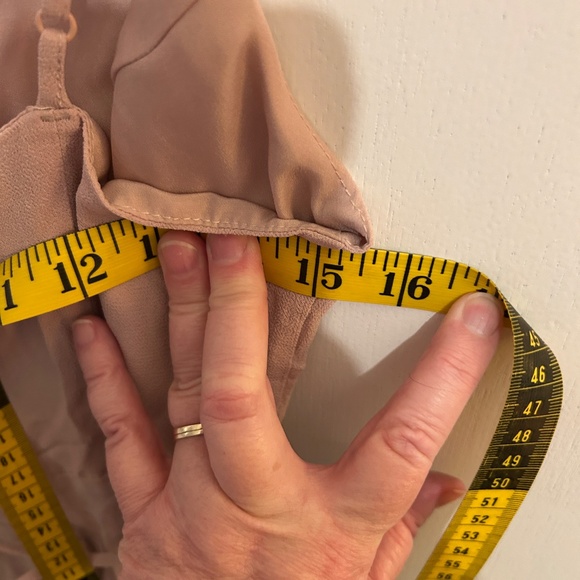 Dynamite Size XS Spaghetti Strap Nude Colored Dress - Picture 5 of 7